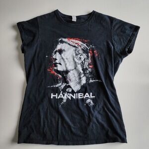 Hannibal TV Series T Shirt Mads Mikkelsen 2014 Chiswick 2 Productions Ladies XL